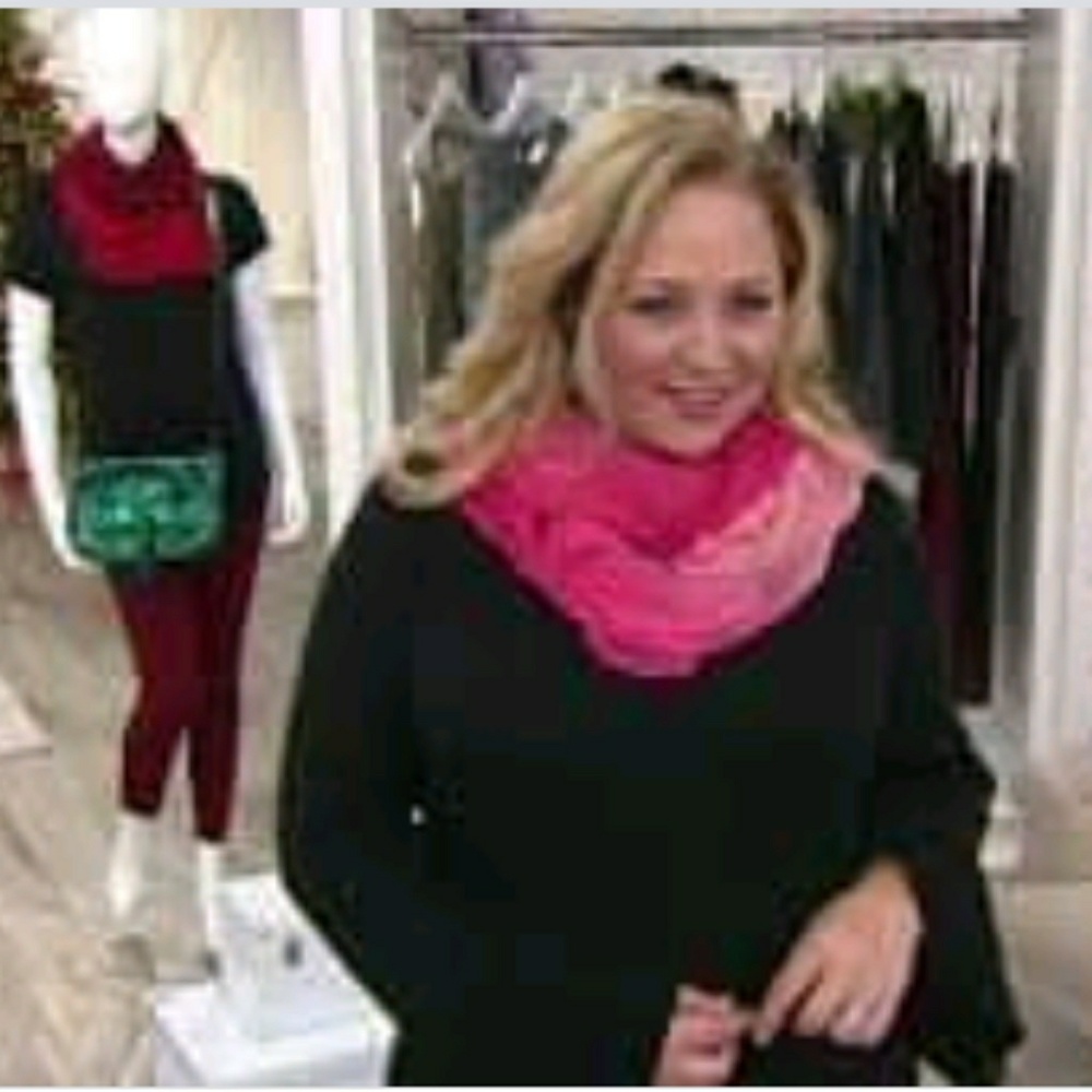 Amiee Lynn ombre infinity scarf